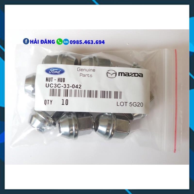 Ốc lốp bánh xe Ford, bán tải Ford Ranger, Mazda BT50 hàng đúc nguyên khối