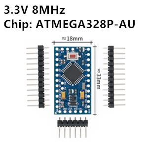 Bo mạch Mini Atmega328P 328 Mini Atmega328 5v / 16mhz 3.3v / 8mhz chất lượng cao cho Arduino