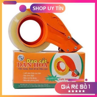 Dao cắt băng dính dân hoa cực đại 200ya- dao cắt băng dính bằng tay