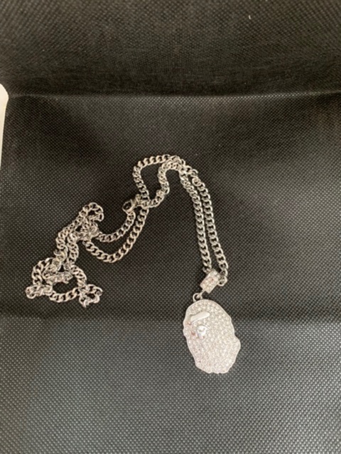 Dây chuyền Bape - Chain Bape Silver