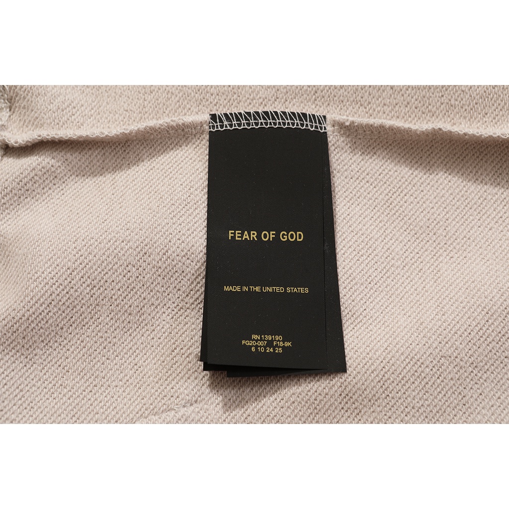 Áo hoodie in chữ FEAR OF GOD FG cá tính