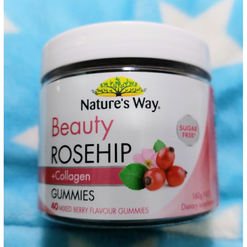 Collagen Beauty ROSEHIP GUMMIES 40 viên [Chính Hãng] | BigBuy360 - bigbuy360.vn