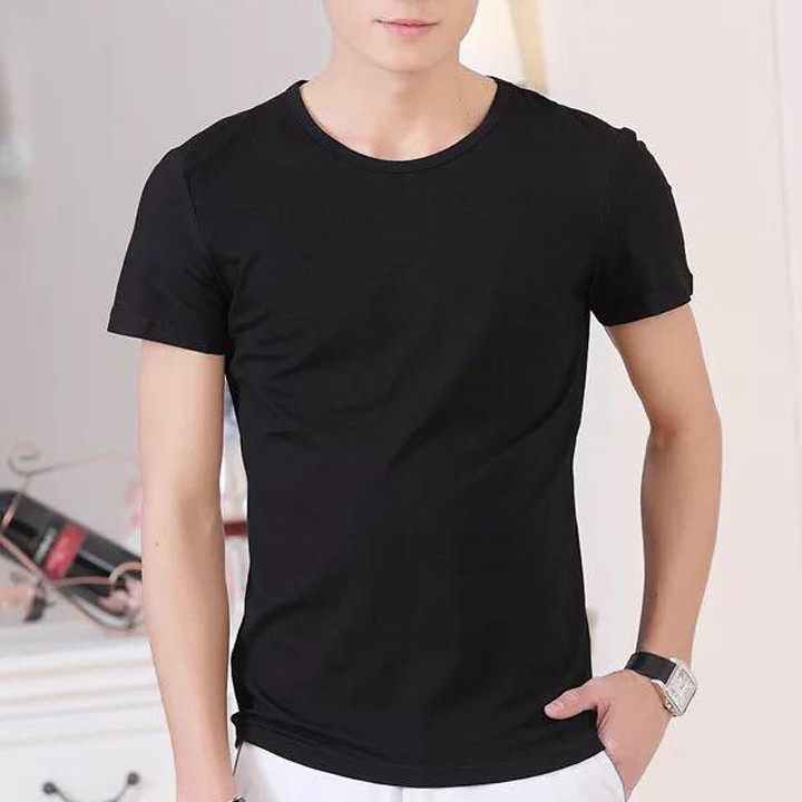 Áo Phông Nam Chất Mịn Dáng Ôm Nhẹ Thời Trang