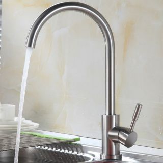 Vòi rửa bát nóng lạnh Keeper inox 304