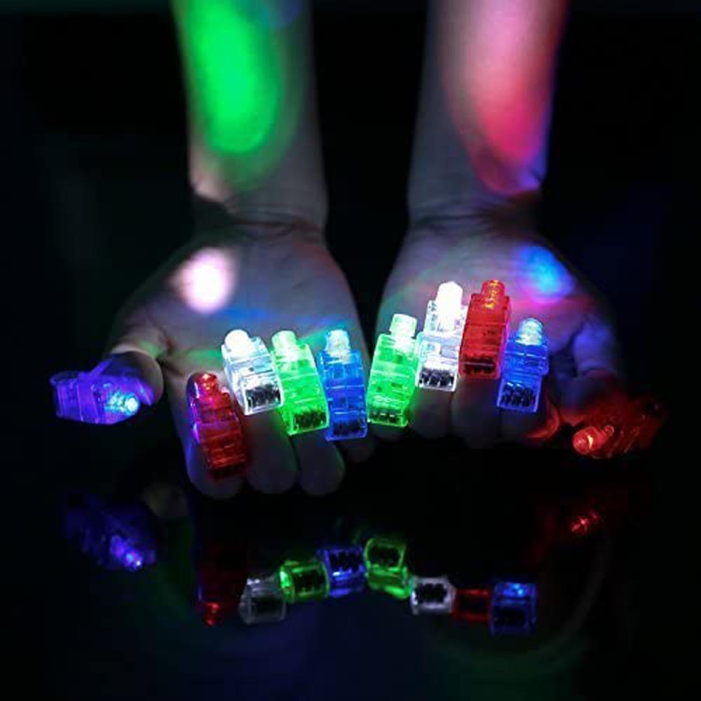 LILYES Đèn Led Đeo Ngón Tay Dùng Trang Trí Tiệc Cho Bé