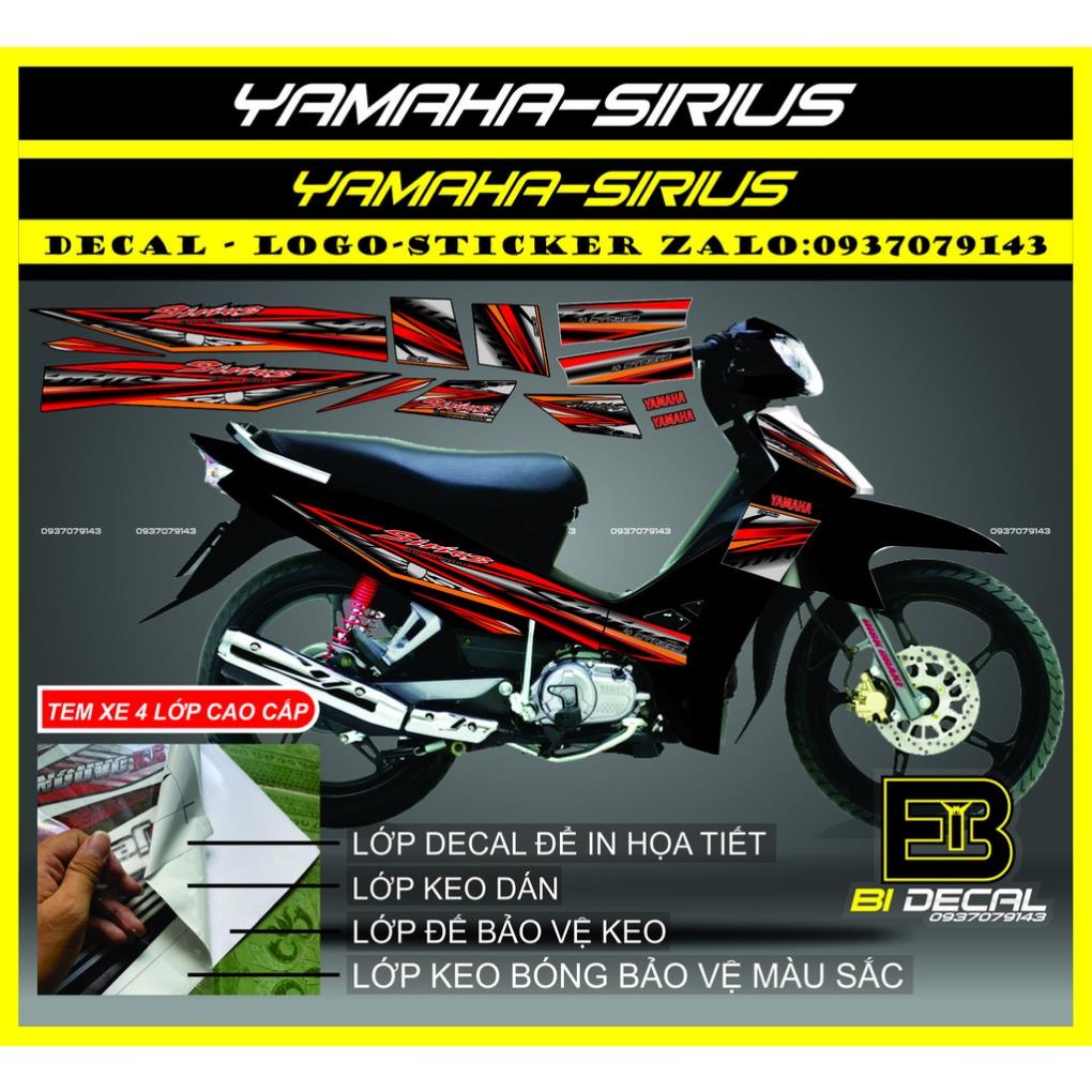 ( Quí khách vui lòng mang ra tiệm cho thợ dán ) Sirius 010