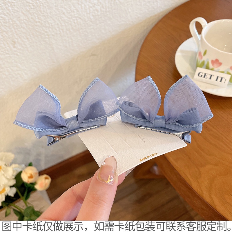 Kẹp Tóc Nơ Siêu Dễ Thương Cho Bé Gái