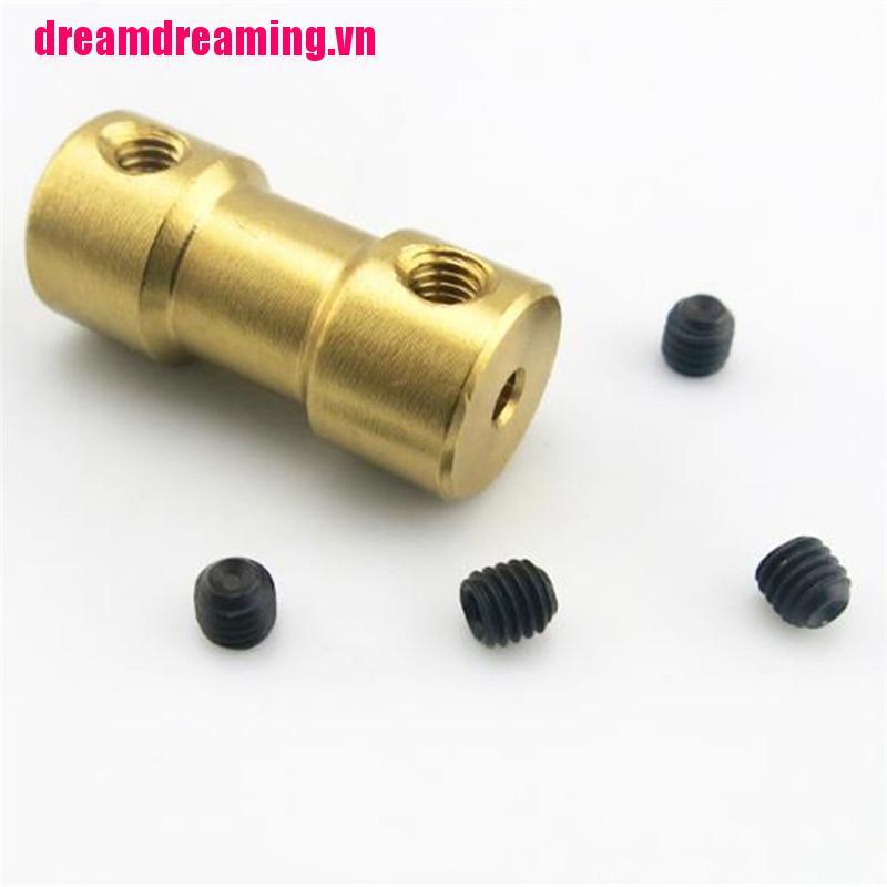 Đầu Nối Bằng Đồng 2 / 3 / 3.17 / 4 / 5mm Chất Lượng Cao