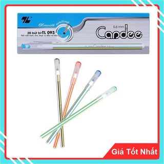 Bút Bi Thiên Long TL-093 Ngòi 0.6mm,Đầu Bi Được Sản Xuất Tại Thụy Sĩ Cho Nét Chữ Thanh Mảnh, Sắc Nét, Gọn Gàng