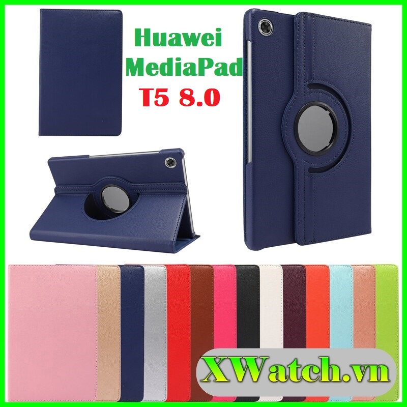 Bao da xoay cho Máy tính bảng Huawei MediaPad T5 8.0
