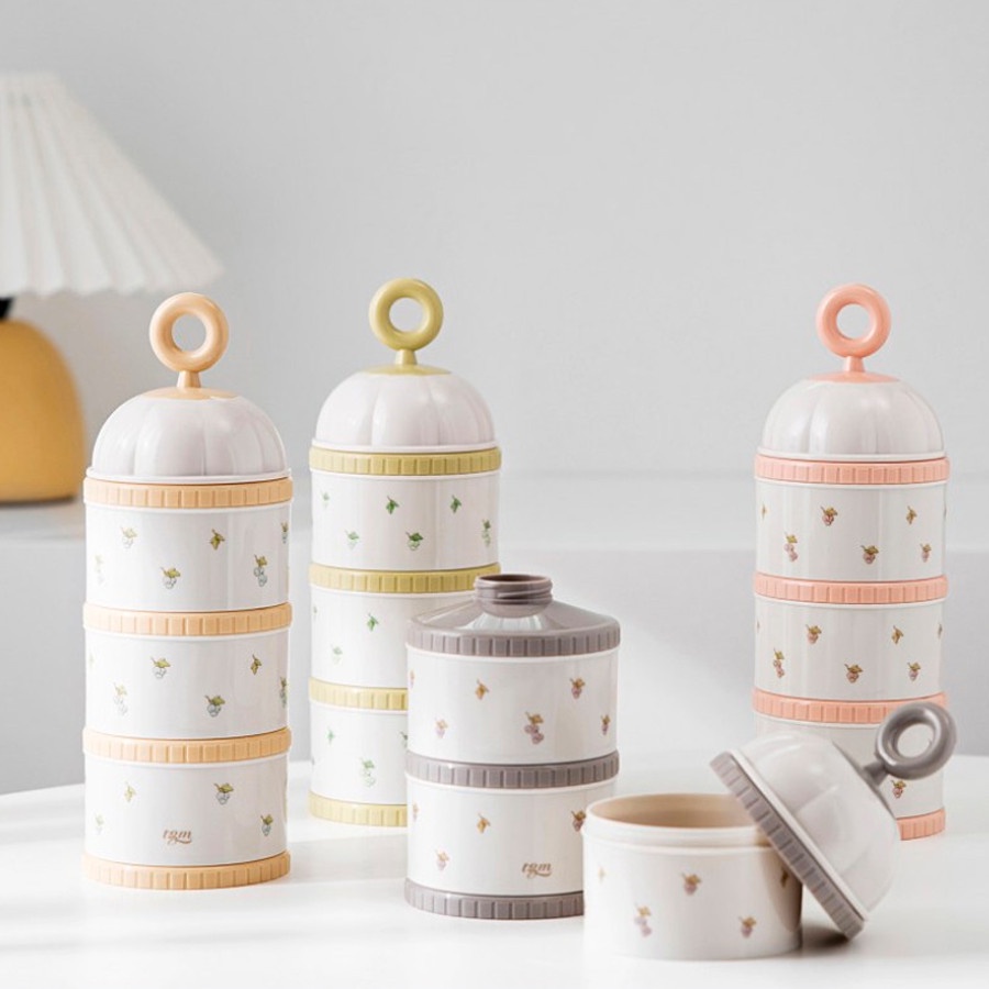 Hộp chia sữa 3 ngăn Dottodot x TGM Hàn Quốc cho mẹ trữ sữa cho bé khi ra ngoài (Hãng DOT TO DOT)