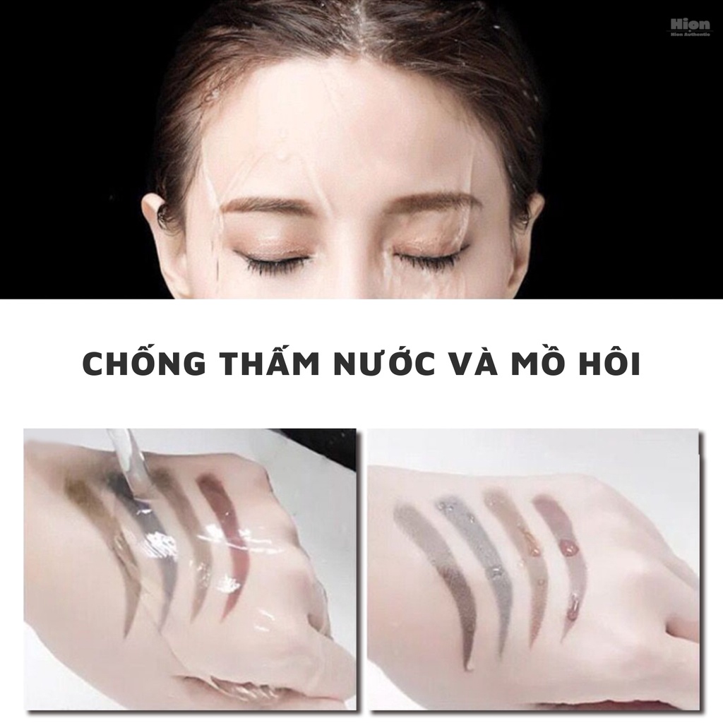 Bút Chì Kẻ Lông Mày Phẩy Sợi 4D Chống Thấm Nước Loại Mới