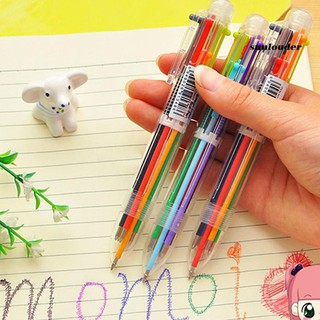 Bút Bi 0.5mm Có 6 Màu Để Chọn Lựa