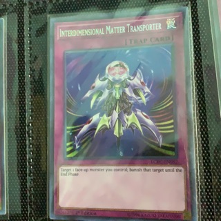 Bài yugioh:Interdimensional matter transporter