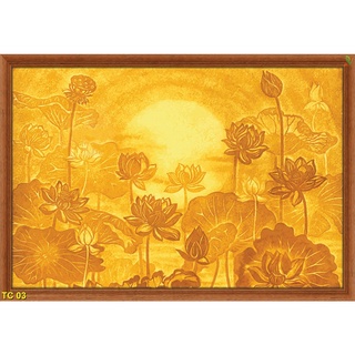 TRANH DÁN TƯỜNG TRÚC CHỈ PHÒNG THỜ GIA TIÊN - TRANH DÁN BÀN THỜ ÔNG BÀ