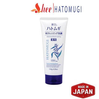 Sửa rửa mặt sáng da ý dĩ Hatomugi Naturie Nhật Bản