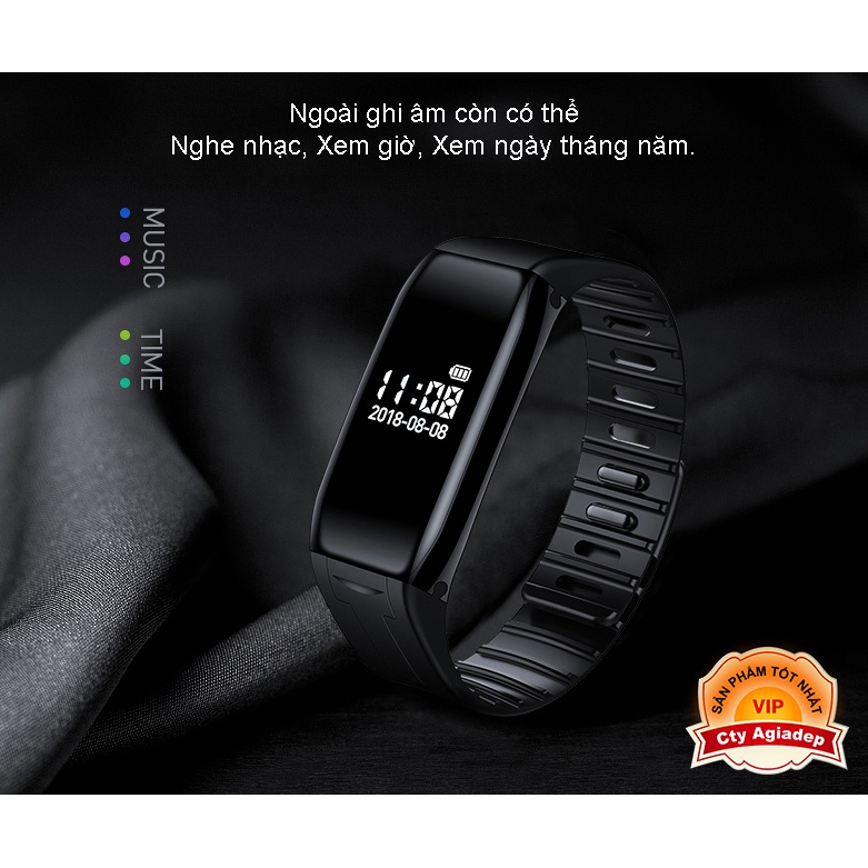 Máy ghi âm siêu nhỏ hình đồng hồ ADG