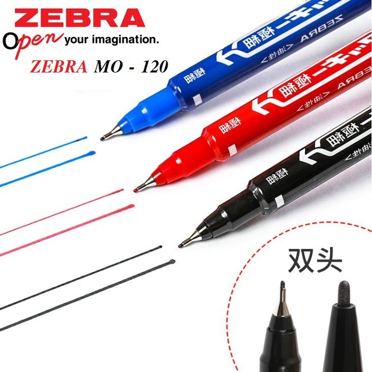 Bút lông dầu Zebra MO-120-MC ( dạ dầu, marker...)