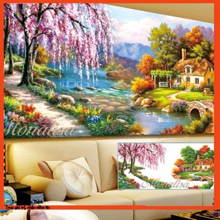 Tranh đính đá Tổ ấm hạnh phúc KT :160x70cm