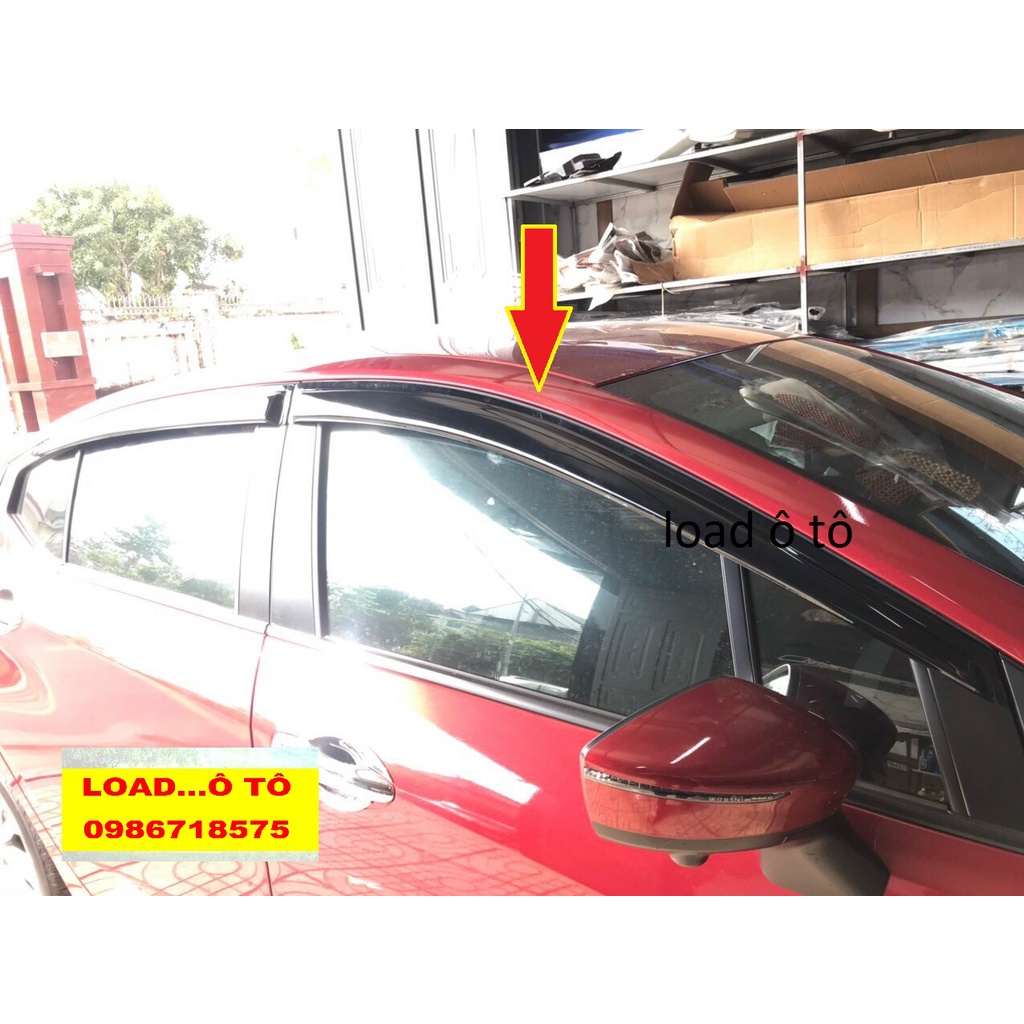 Vè Che Mưa NISSAN Almera 2023-2021 Mẫu Vè Đen Thái Cao Cấp