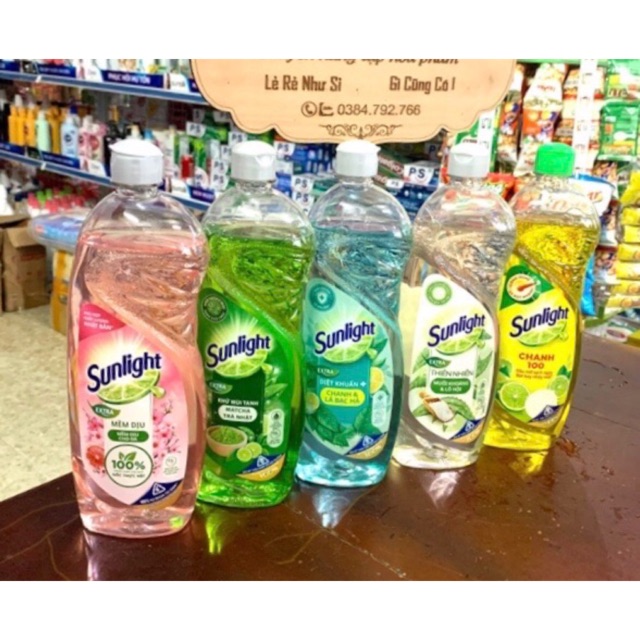 Nước Rửa Chén Sunlight Extra 750g