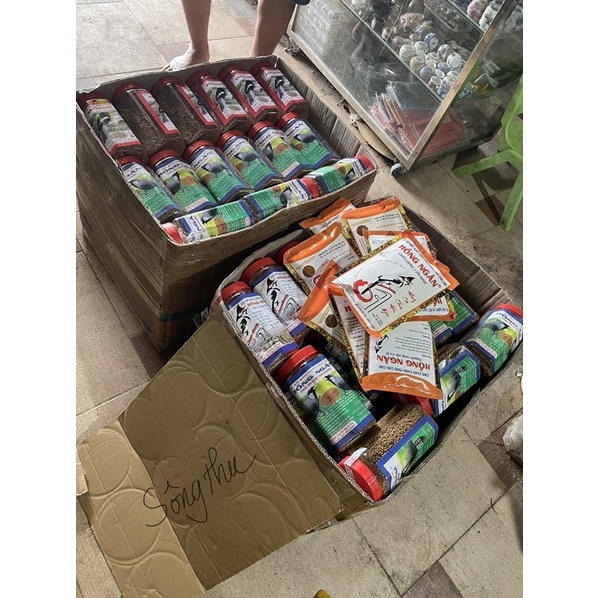 Cám chào mào cao cấp hồng ngân