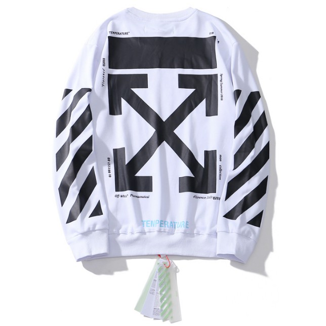 Áo Sweater Off White In Hình Mona Lisa Thời Trang Cao Cấp