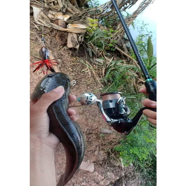 Mồi Giả Câu Cá Lóc Nháy Nhãy Đầu Rắn Thái Lan