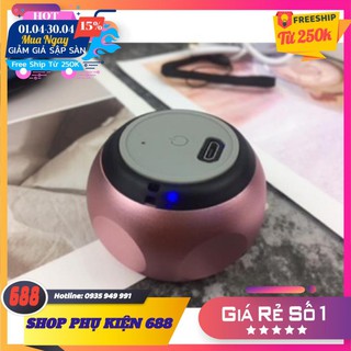 Loa bluetooth mini siêu nhỏ m10 vỏ kim loại, âm thanh cực chất, nghe nhạc cực hay, có dây đeo balo tiện lợi