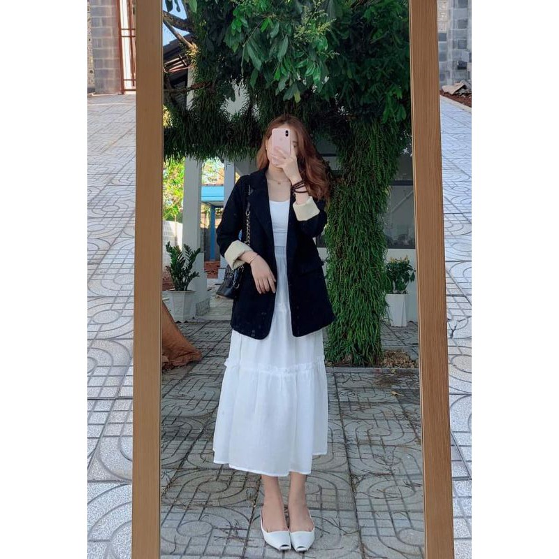 Áo Blazer/Vest 2 Lớp Khoác Thu Đông Form Rộng Ullzzang - Mono Boutique | BigBuy360 - bigbuy360.vn