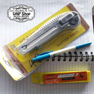DAO RỌC GIẤY KHAY CHỨA  5 LƯỠI DAO
