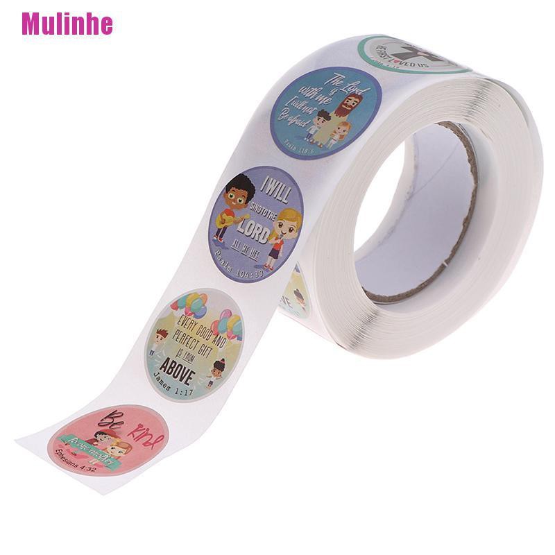 Cuộn 500 Nhãn Dán Trang Trí Đồ Chơi Cho Trẻ Em