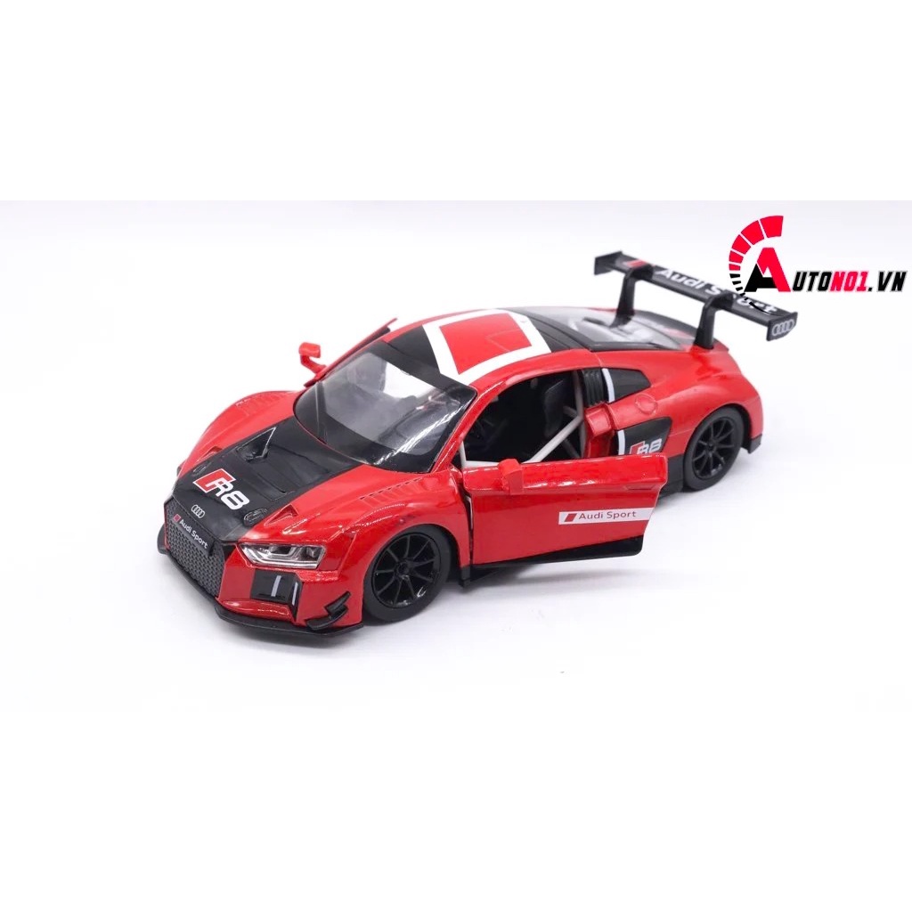 MÔ HÌNH XE AUDI R8 LMS RED 1:24 DOUBLE HORSES 7756