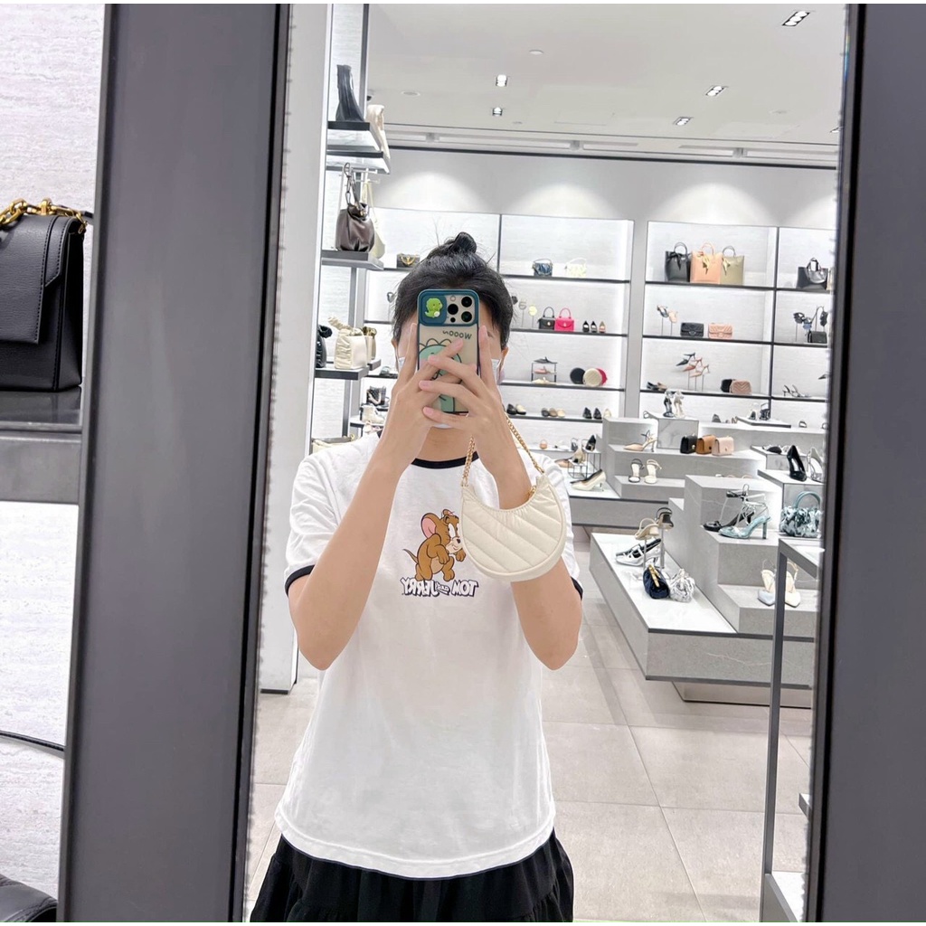 Túi đeo vai nữ CNK Chaily Panelled Hoabo Bag .0