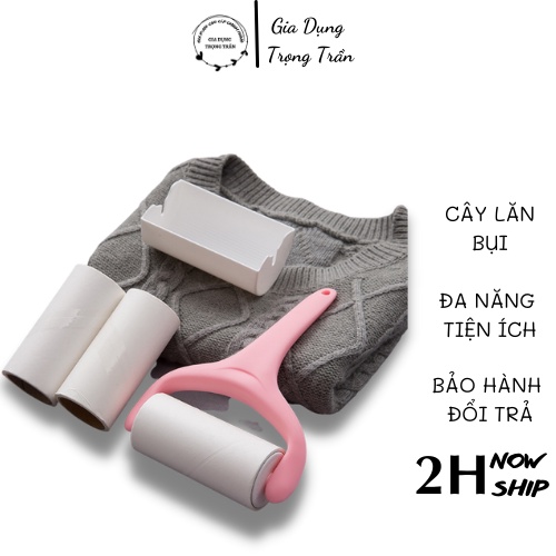 Cây lăn bụi đa năng làm sạch quần áo ga giường sofa,làm sạch lông động vật sợ vải,cây lăn siêu dính