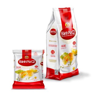 MỸ NGỌC _ 460g Bánh pía C2 ĐẬU XANH, SẦU RIÊNG, TRỨNG MUỐI - Pia Cake C2 with Mung beans, Durian 460g