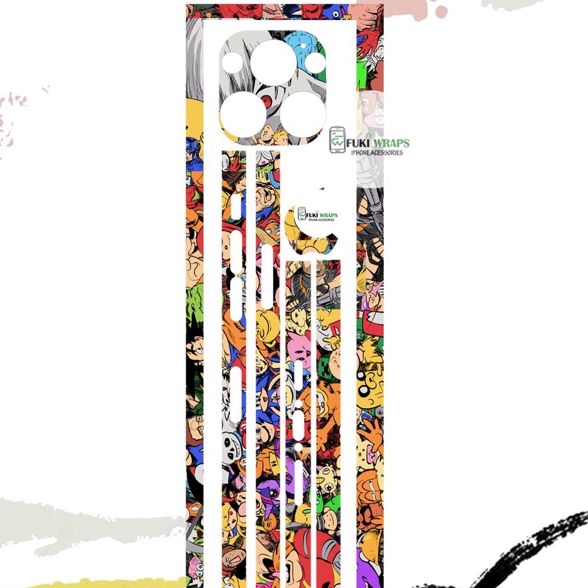 Combo 2 Tấm Dán Viền , Camera  Họa Tiết Dành cho i12prm , ip12 , 12Pro - FukiShop