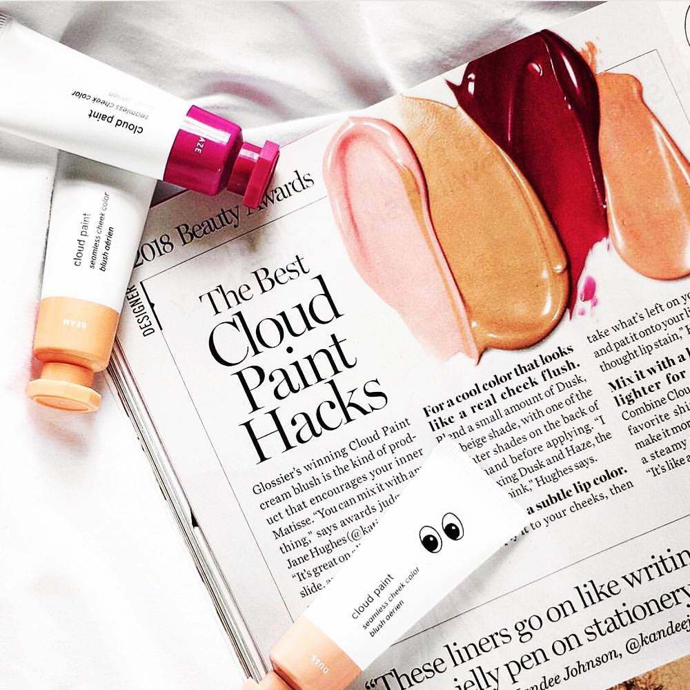 Phấn má hồng dạng kem GLOSSIER không thấm nước