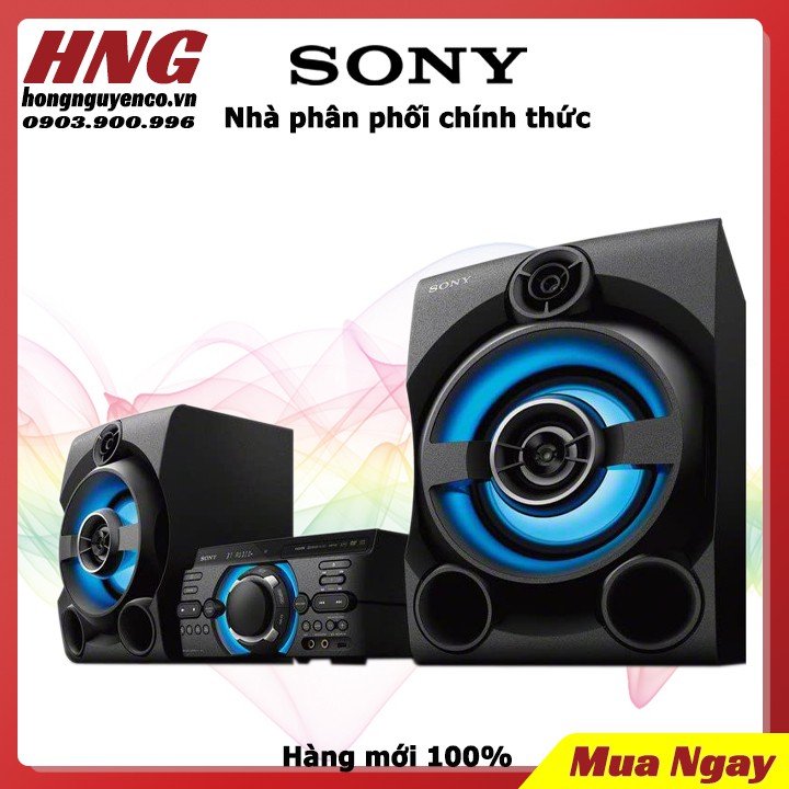 Dàn âm thanh Hifi Sony MHC-M60D với DVD - Hàng phân phối trực tiếp chính hãng - Bảo hành 1 năm toàn quốc
