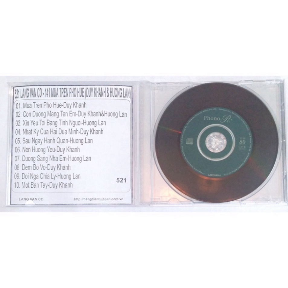 Bộ 4 CD ca sĩ Duy Khánh ( 75 - 540 )0