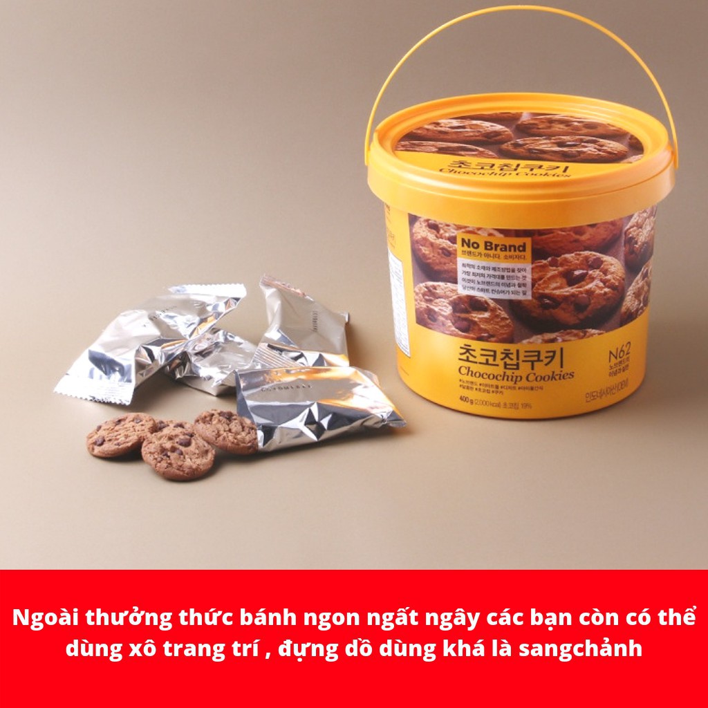 Bánh quy CHOCOCHIP NO BRAND Hàn Quốc 400gr