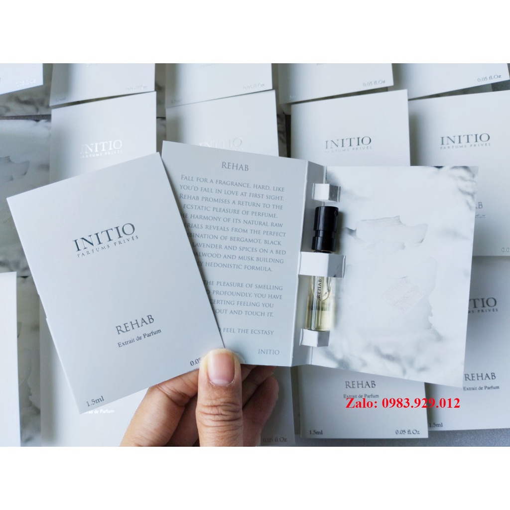 Mẫu thử Vial Nước hoa Initio Rehab Extrait De Parfum