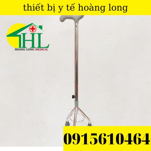 Gậy Chống 3, 4 Chân Inox Cho Người Già