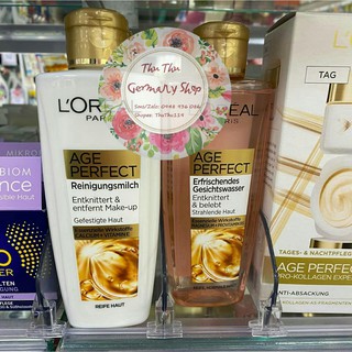 SỮA RỬA MẶT KHÔNG BỌT DƯỠNG ẨM CHỐNG LÃO HOÁ  AGE PERFECT Made in Germany