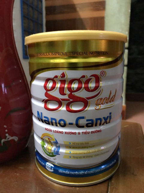 Sữa bột gigo Nano canxi gold