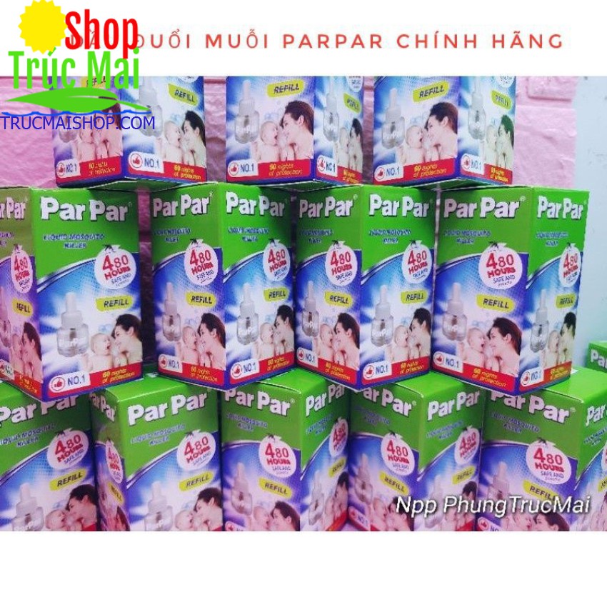 Tinh Dầu Đuổi Muỗi PARPAR Chính Hãng (Không hiệu quả trả lại tiền)