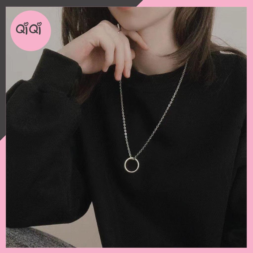 Dây Chuyền Đeo Nhẫn Cá Tính Khoẻ Khoắn V19 QiQiShop