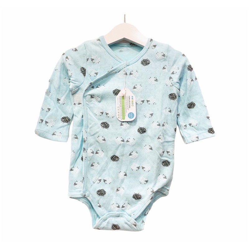 Body Tam Giác Tay Dài Dán Lệch Kaizoo Cho Bé BD061222