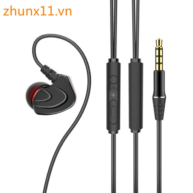 In-Ear 3.5mm for Apple Android Universal Phone Wired Call Sports Gaming Headset Line Control