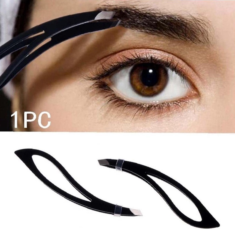 Nhíp Tỉa Lông Mày Bằng Thép Không Gỉ Đa Năng Màu Đen